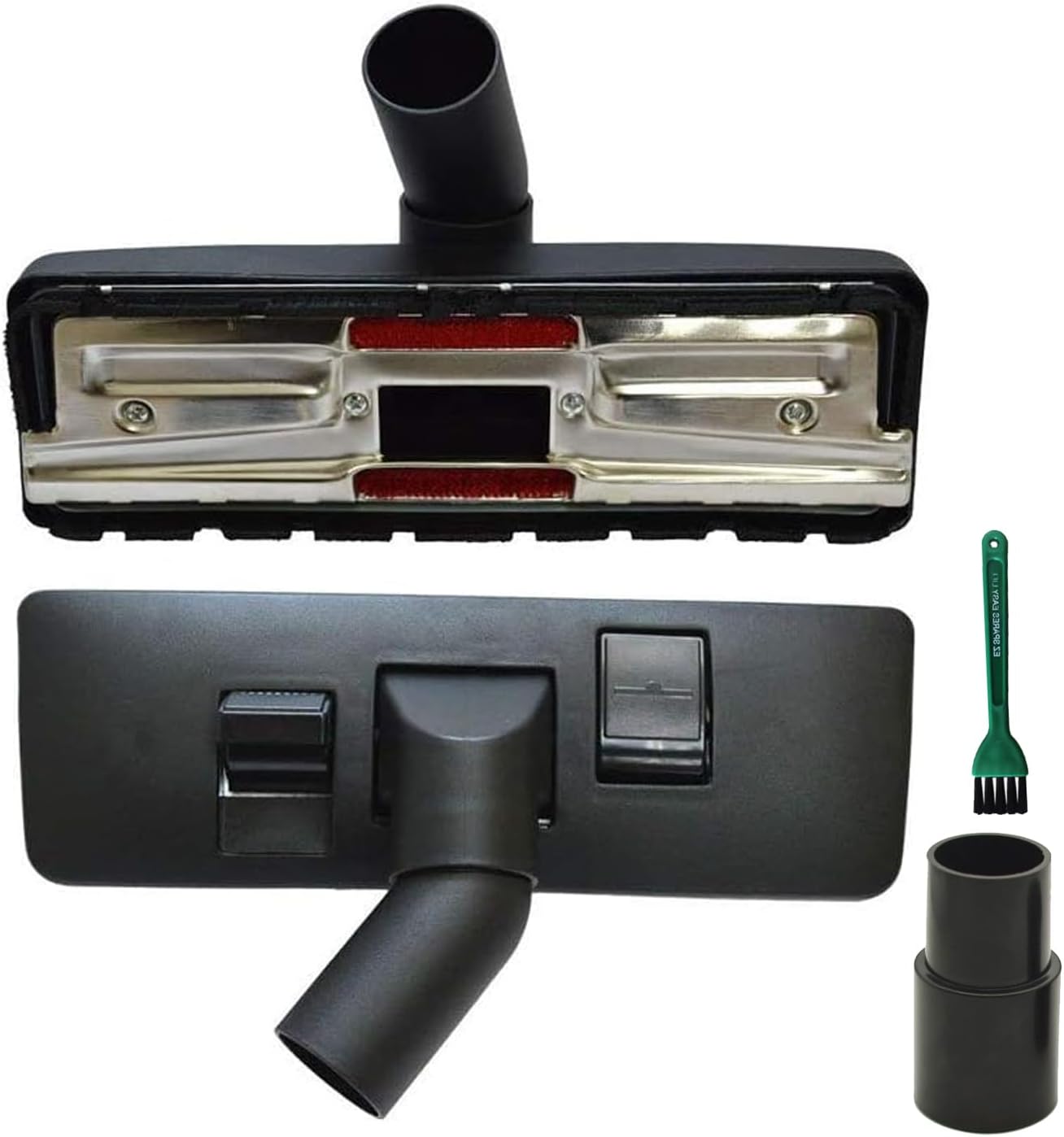 EZ SPARES 1 1/4 inch 32mm Universal Vacuum Cleaner Euro Floor Brush Head Brush Attachment for Floor and Carpet Combo Tool ...