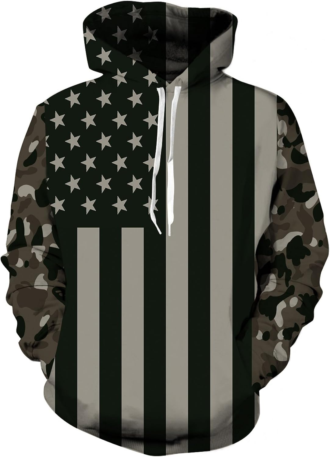 SYAIMN Unisex 3D Printed Hoodies Casual Workout Hoodie Sweater Sweatshirt