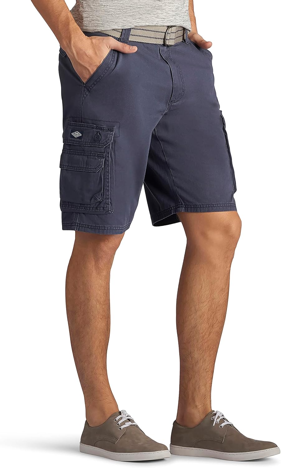 Lee Men's Dungarees New Belted Wyoming Cargo Short