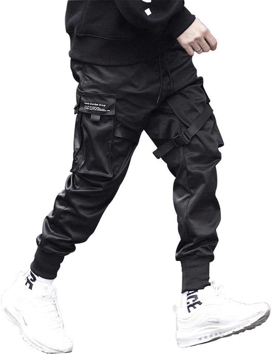 Niepce Inc Streetwear Men's Techwear Pants with Straps