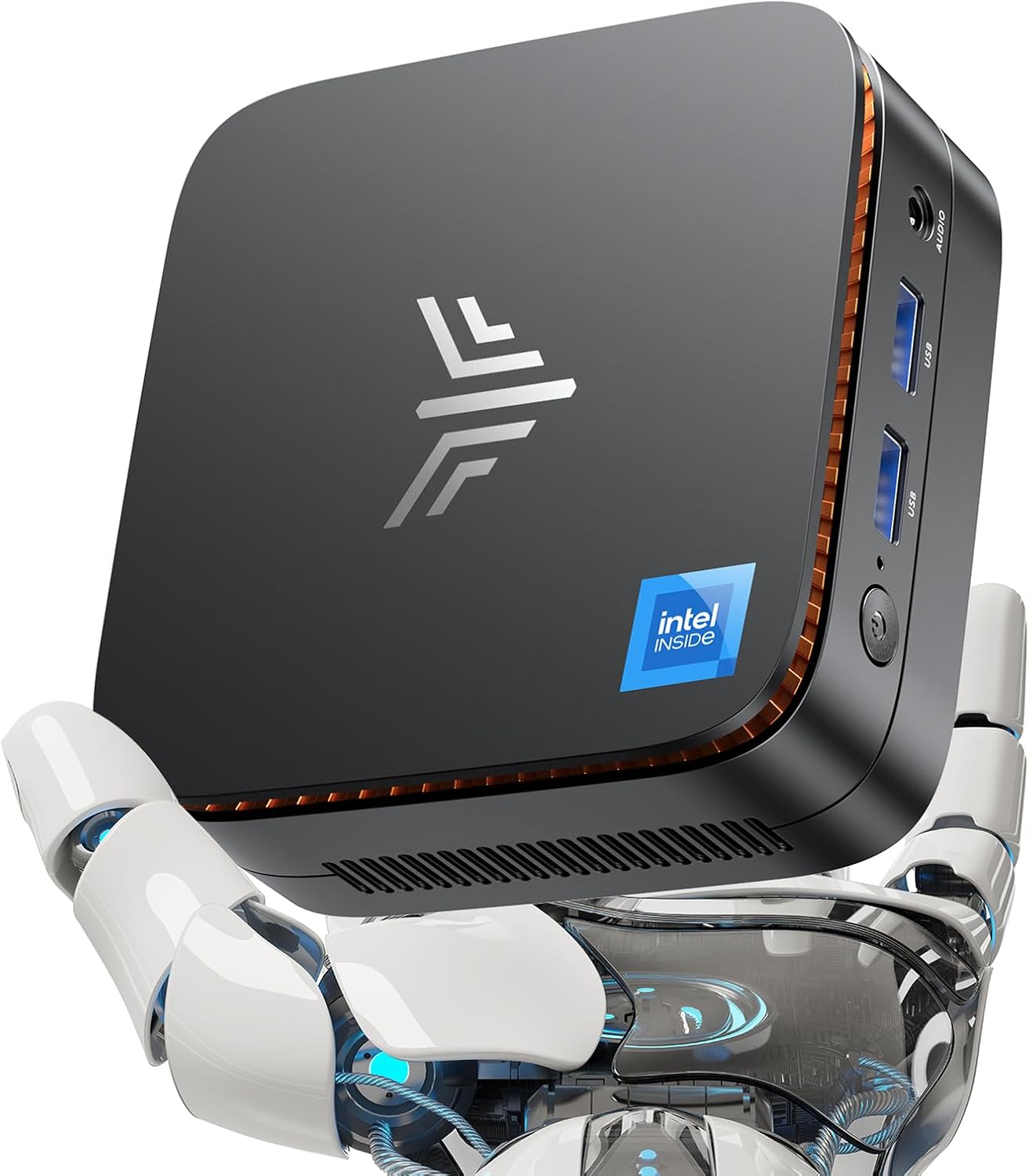 KAMRUI E1 Mini PC, Desktop Computer N150(up to 3.6GHz) Mini Computers 16GB RAM 256GB SSD Micro PC, Mini Tower Desktop PC S...