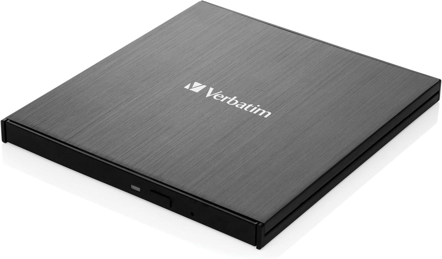 Verbatim Slimline CD / DVD Drive - External USB 2.0 CD DVD +/-RW Burner for Laptops and Notebooks with M-DISC Support - Ma...