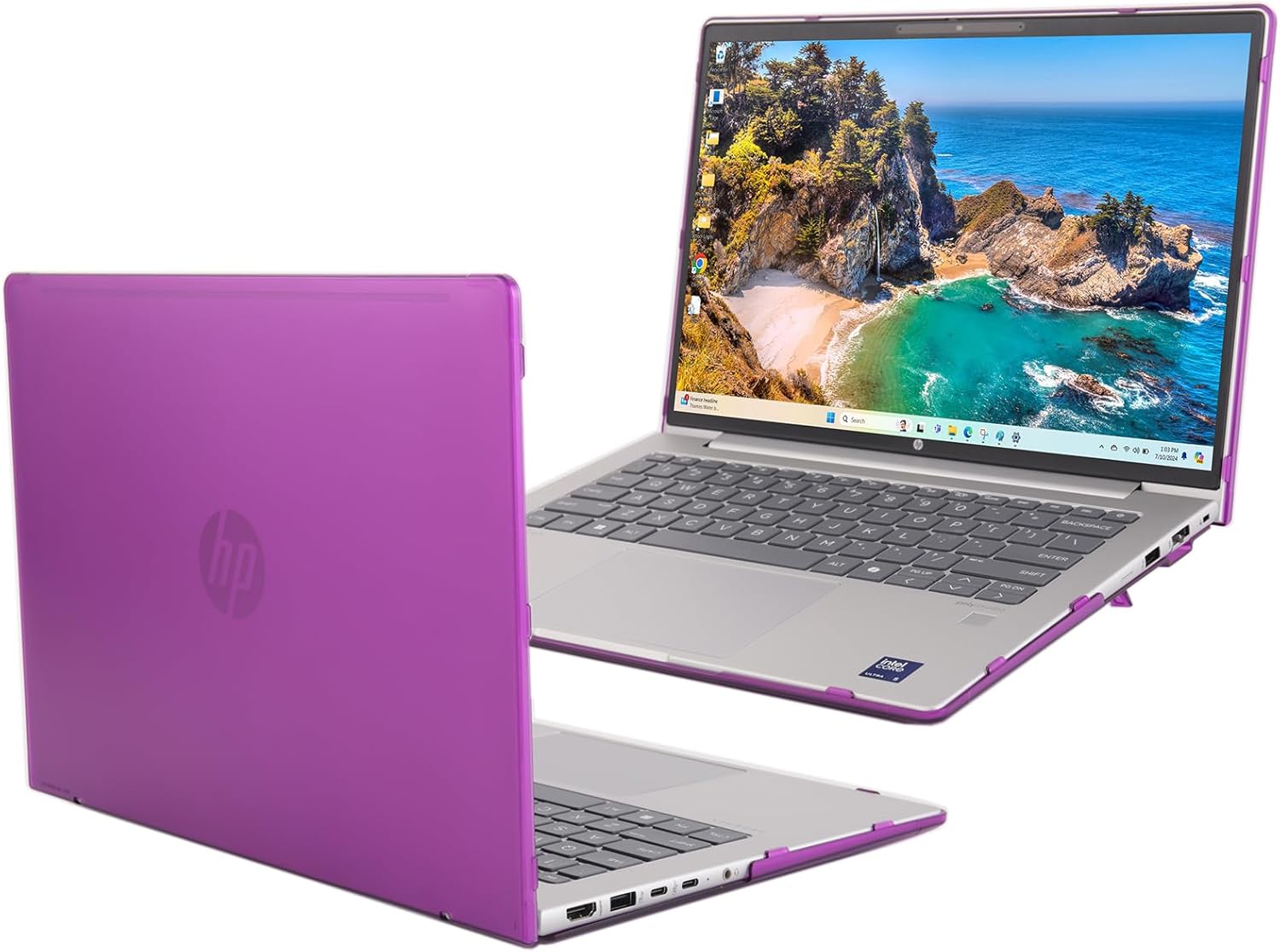 mCover Case ONLY Compatible for 2024 ～ 2025 14-inch HP ProBook 440/445 G11 Series Windows Notebook PC (NOT Fitting Any Oth...