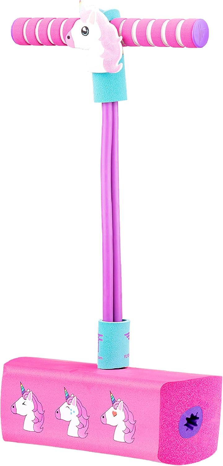 Flybar My First Foam Pogo Jumper for Kids Fun and Safe Pogo Stick for Toddlers, Durable Foam and Bungee Jumper for Ages 3 ...