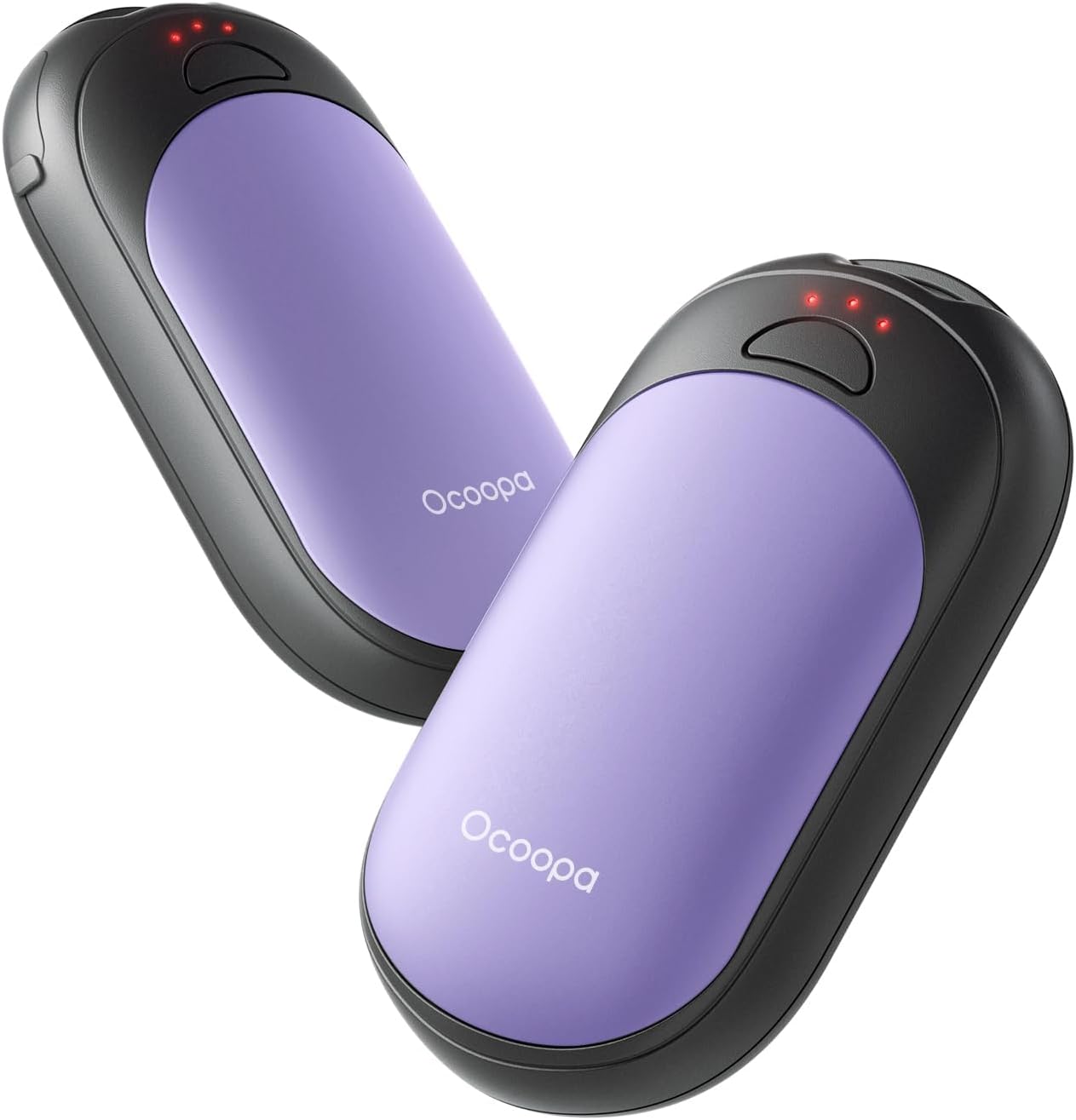 OCOOPA Magnetic Hand Warmers Rechargeable 2 Pack, AI Electric Handwarmers, Fast Heating, 3-Settings, UL Certified, Portabl...