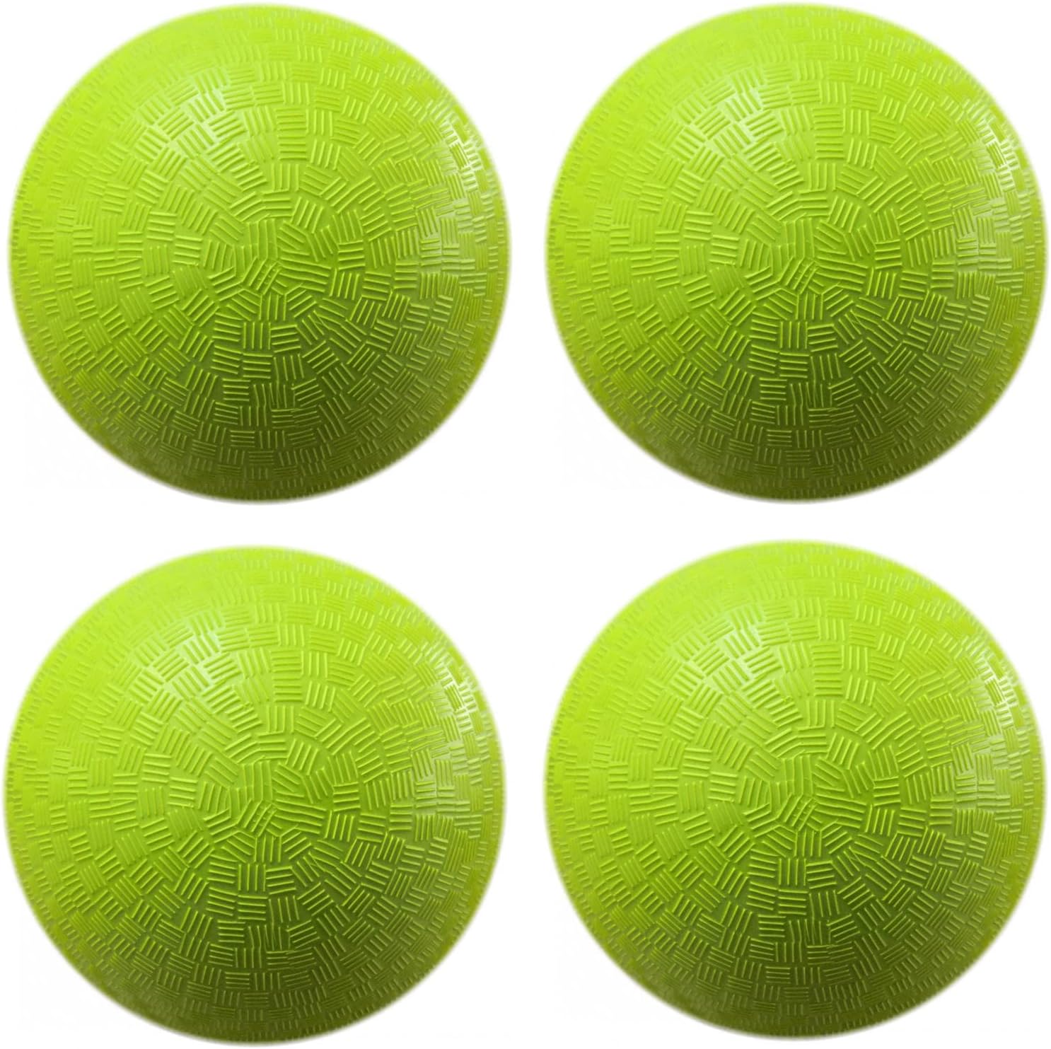 AppleRound 8.5-inch Dodgeball Playground Balls, Pack of 4 Balls with 1 Pump, Official Size for Dodge Ball, Handball, Camps...