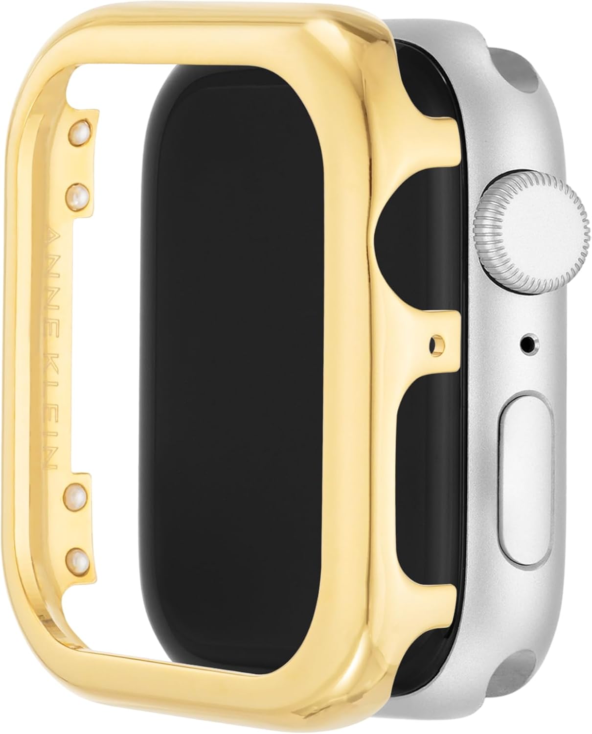 Anne Klein Premium Crystal Bumper, Compatible with Apple Watch, Seamless Fit, Easy Installation, Bumper for Apple Watch