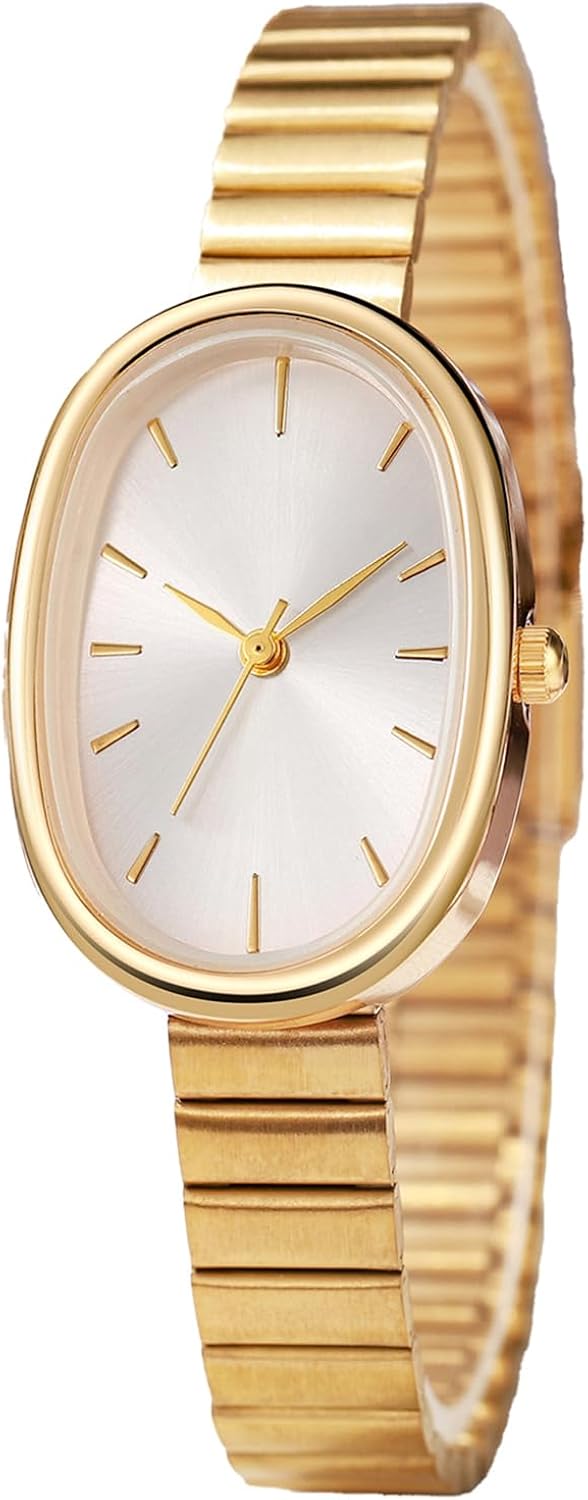 BESTKANG Exquisite Watches for Women Easy Reader Watch Fashion Oval Ultrathin Waterproof Ladies Wrist Watch