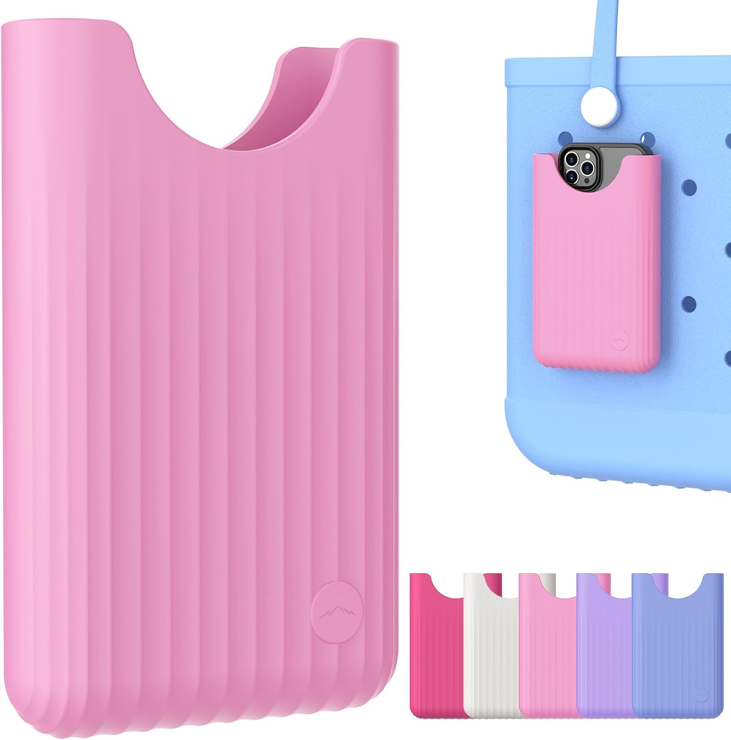 OUTXE Phone Holder Insert for Bogg Bag, Cell Phone Holder Button Accessory with Locking Buckle Compatible with L/XL/Origin...