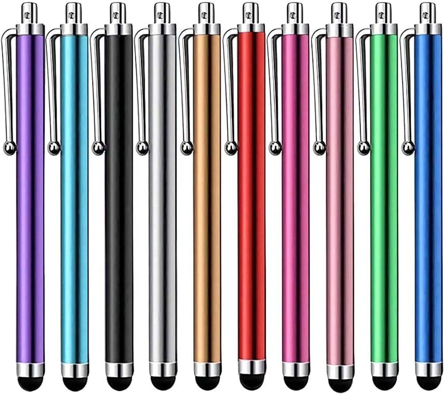 Stylus Pen [10 Pack] Universal Capacitive Touch Screen Pens for Tablets, iPad Mini, iPad Pro, iPad Air, Smartphones, Samsu...