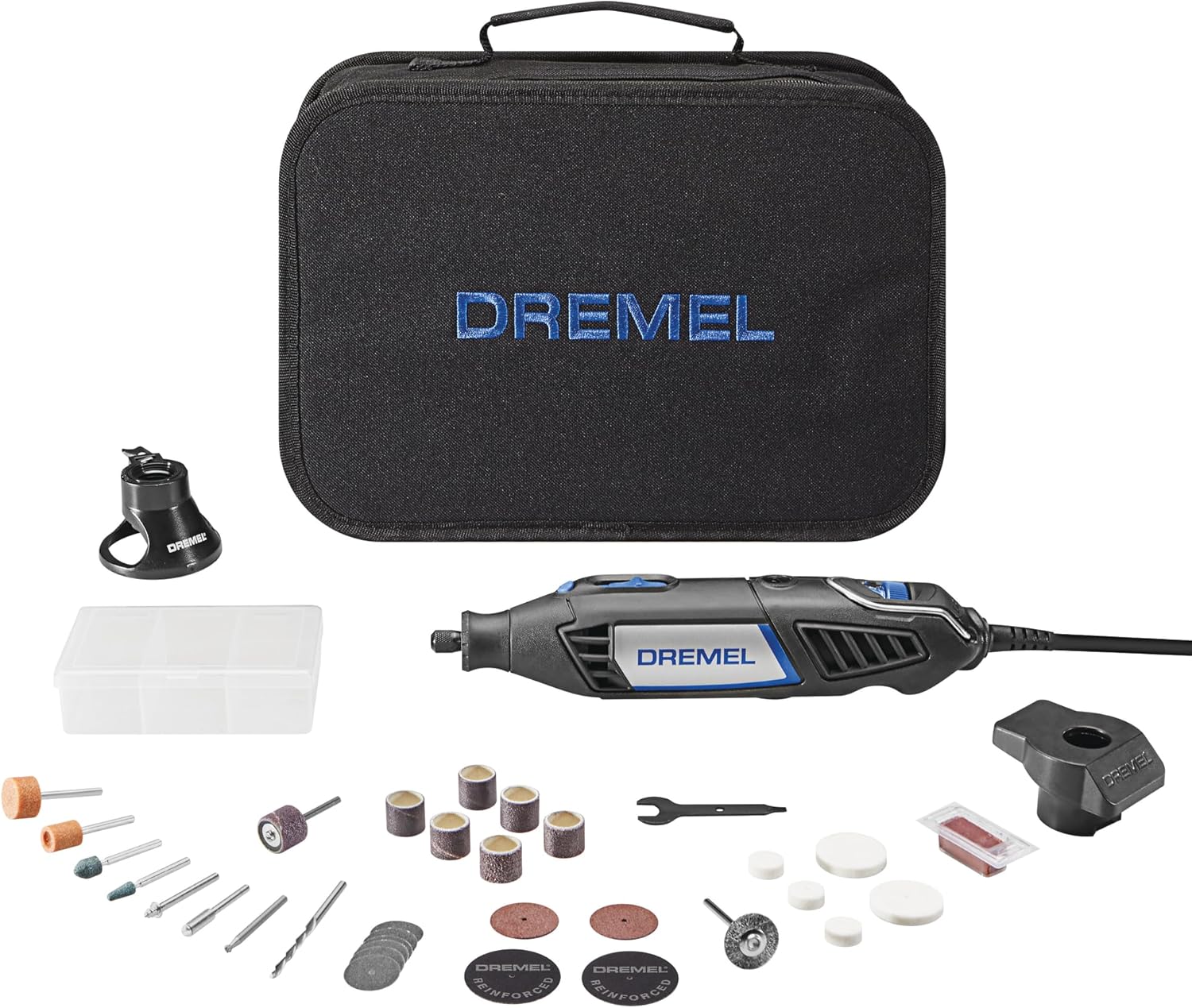Dremel 4000-2/32 Variable Speed Rotary Tool Kit-Engraver, Polisher, and Sander- Perfect for Cutting, Detail Sanding, Engra...