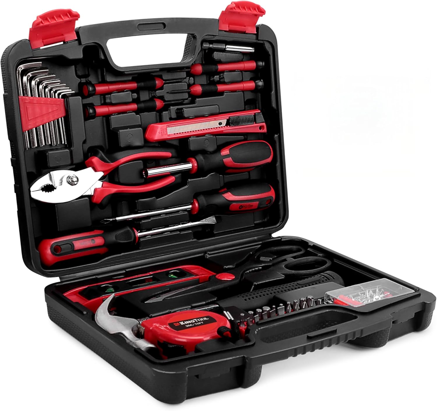 KingTool 325 Piece Home Repair Tool Kit, General Home/Auto Repair Tool Set, Toolbox Storage Case with Drawer, General Hous...