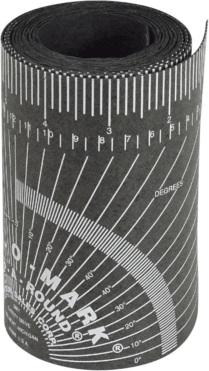 Jackson Safety Pipe Measuring Tool - Wrap-A-Round Tape Pipe Fitting Tool (Multiple Sizes and Heat Ratings)